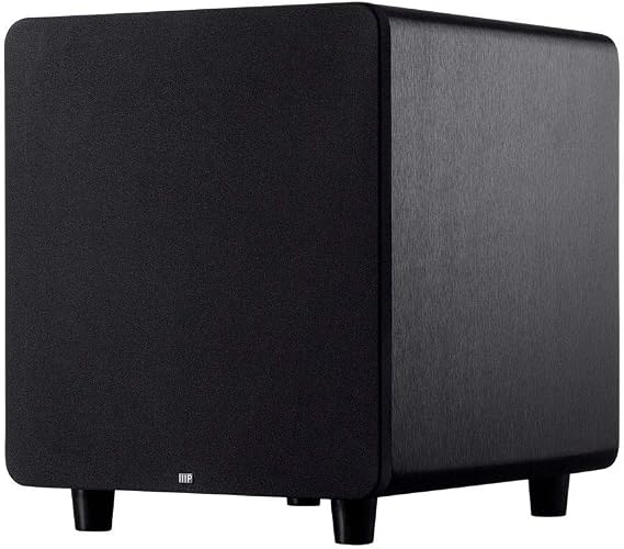 Monoprice SW-15 600 Watt RMS (800 Watt Peak) Powered Subwoofer - 15-Inch, Ported Design, Variable Phase Control, Variable Low Pass Filter, for Home Theater