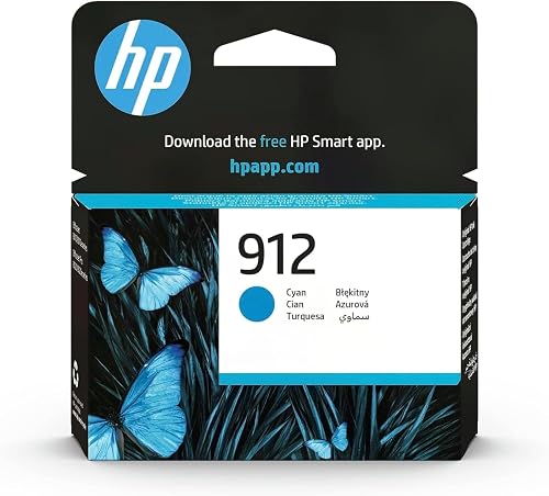 HP 912 Original Ink Cartridge, Cyan
