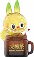 Amazon.co.jp: POP MART LABUBU Lemon Tea : おもちゃ