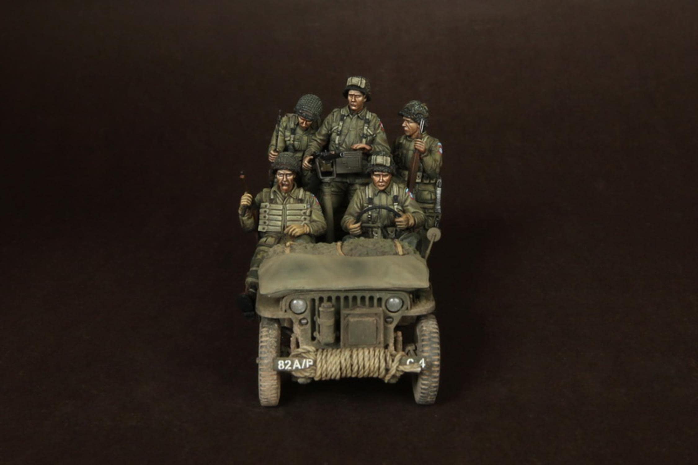 IDF イスラエル　ランドローバー　1/35 完成品　レジン　フィギュア付き IDF イスラエル ランドローバー 1/35 完成品 レジン フィギュア