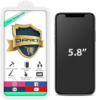 Película Fosca De Vidro Temperado Para iPhone 11 Pro Tela De 5.8" Polegadas Proteção Blindada Anti Digital, Reflexo E Impacto - Danet