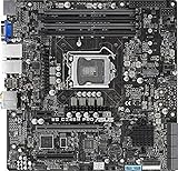 ASUS WS C246M PRO Workstation Mainboard (Micro-ATX, Intel Skylake / Skylake-Refresh Serie, LGA 1151-2, 4x DDR4 2666 MHz ECC, PCIe 3.0, SATA, M.2, NVME, SATA, Dual LAN)