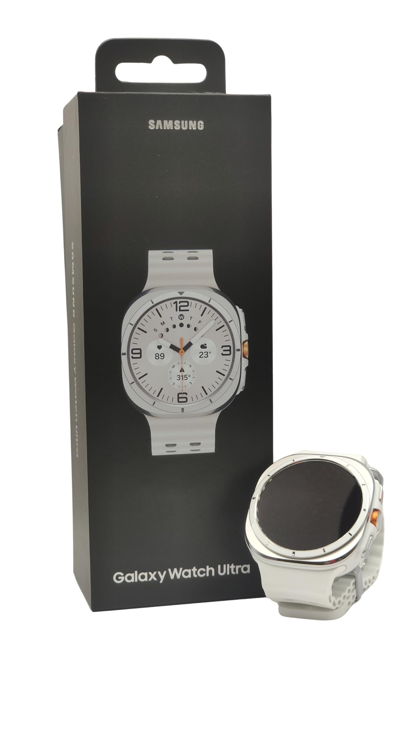 Samsung Galaxy Watch Ultra Smartwatch, Fitness-Uhr, Fitness Tracker und Aktivitätstracker, 47 mm, LTE, Titanium White, Inkl. 36 Monate Herstellergarantie