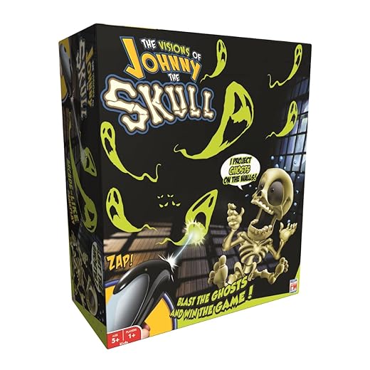 Fotorama Johnny The Skull, Blast The Ghosts for Fun and Adventure, for Kids and Family Indoor Game Play