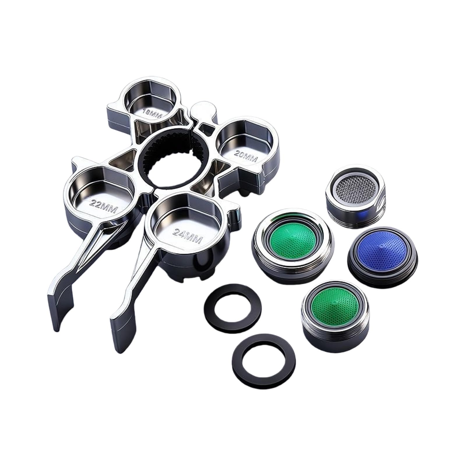 Msioytog Efficiency Faucet Aerator Wrench Adapter Cores Wrench for User Friendly Operate in Residential & Business Setting Integrated Faucet