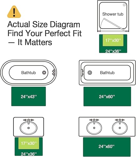 Miniatura 2 de LUMI Alfombras de baño ultrasuaves antideslizantes con parte trasera de goma, absorbente y lavable, de secado rápido, alfombra de felpa de