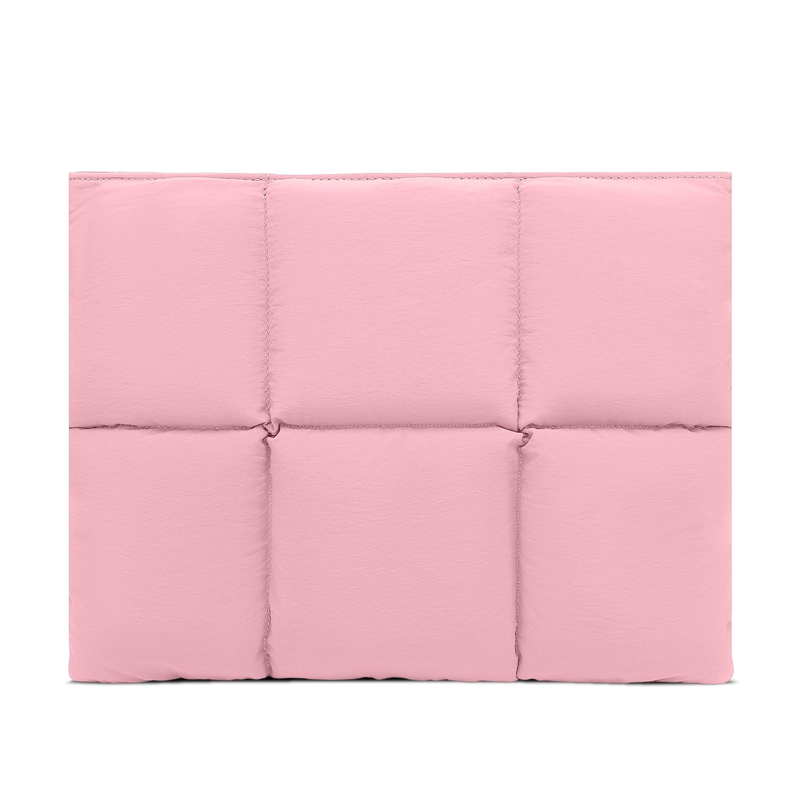 15-16 Pouces Puffy Housse Ordinateur Portable pour MacBook Air 15" (2023-2026), MacBook Pro 15" -16" (2008-2026), Sacoche Laptop pour Fermeture Magnétique, Imperméable Nylon (Rose)