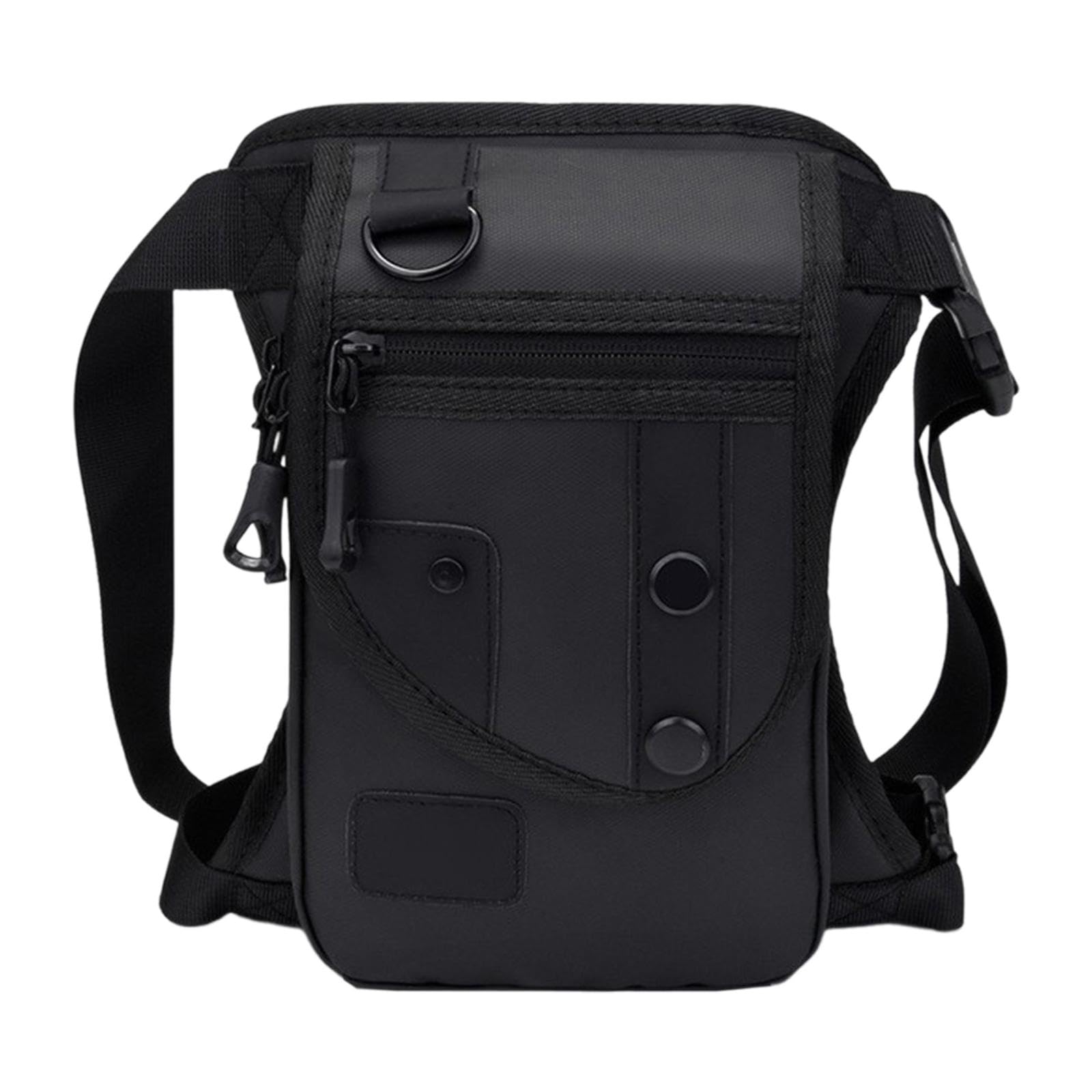 ™ Waist Pack Sturdy Casual Adjustable Drop Leg Bag for Climbing Outdoor Hiking Black-image-28