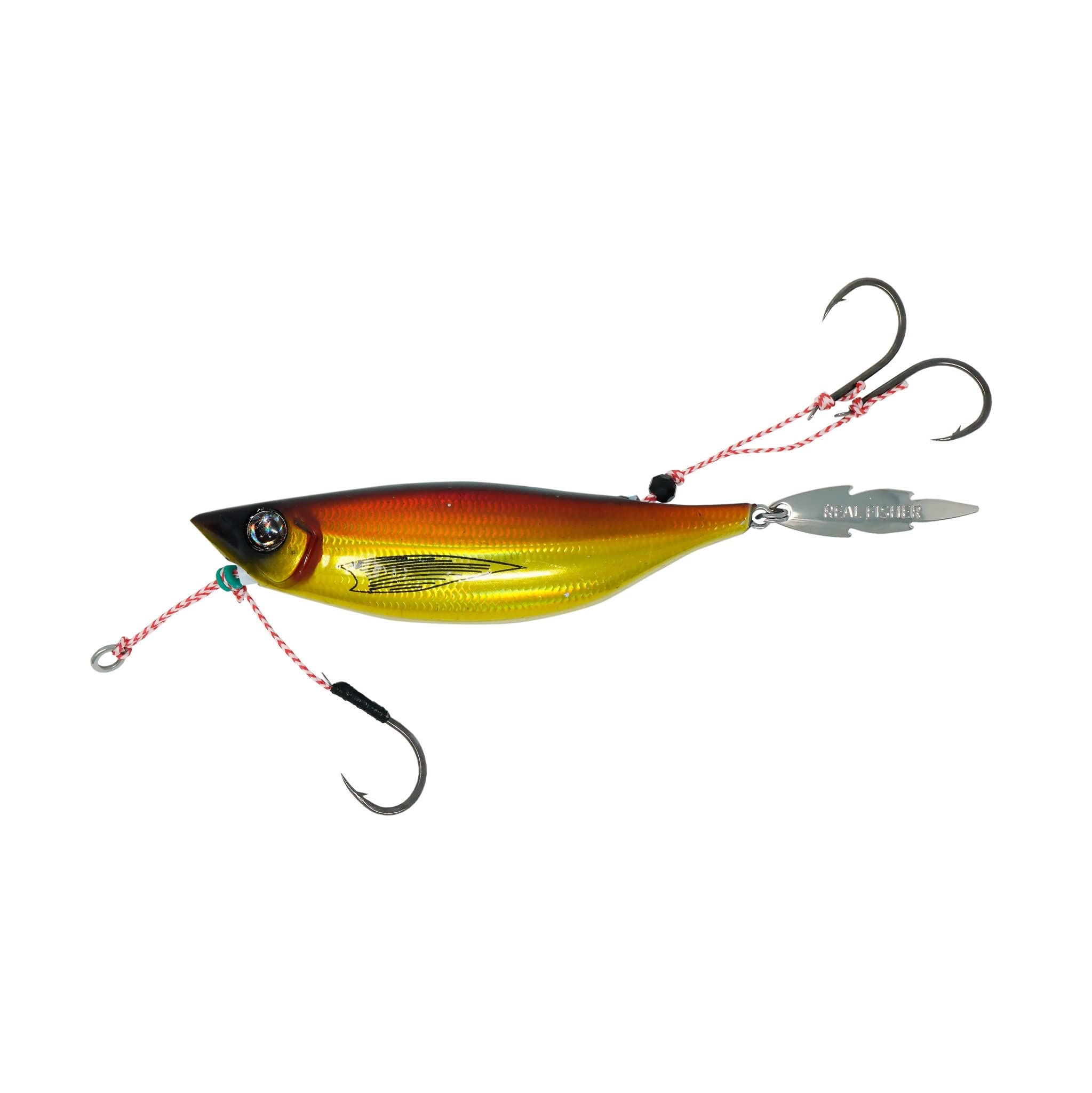 REAL FISHER あじごスロー 120g ６個セット新品未使用 Amazon.co.jp: リアルフィッシャー REAL FISHER あじごスロー 120g