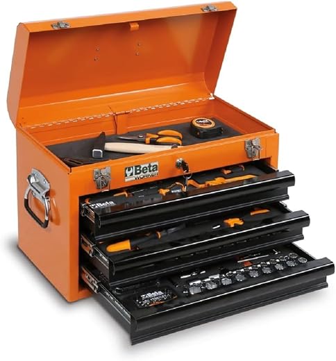BETA - BW 2200E/A Cassettiera portatile con assortimento di 159 utensili, in...