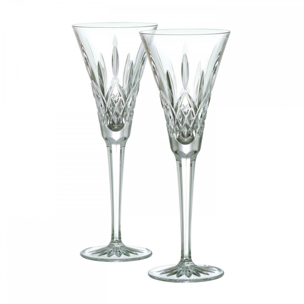 Lismore Toasting Flutes, Set of 2