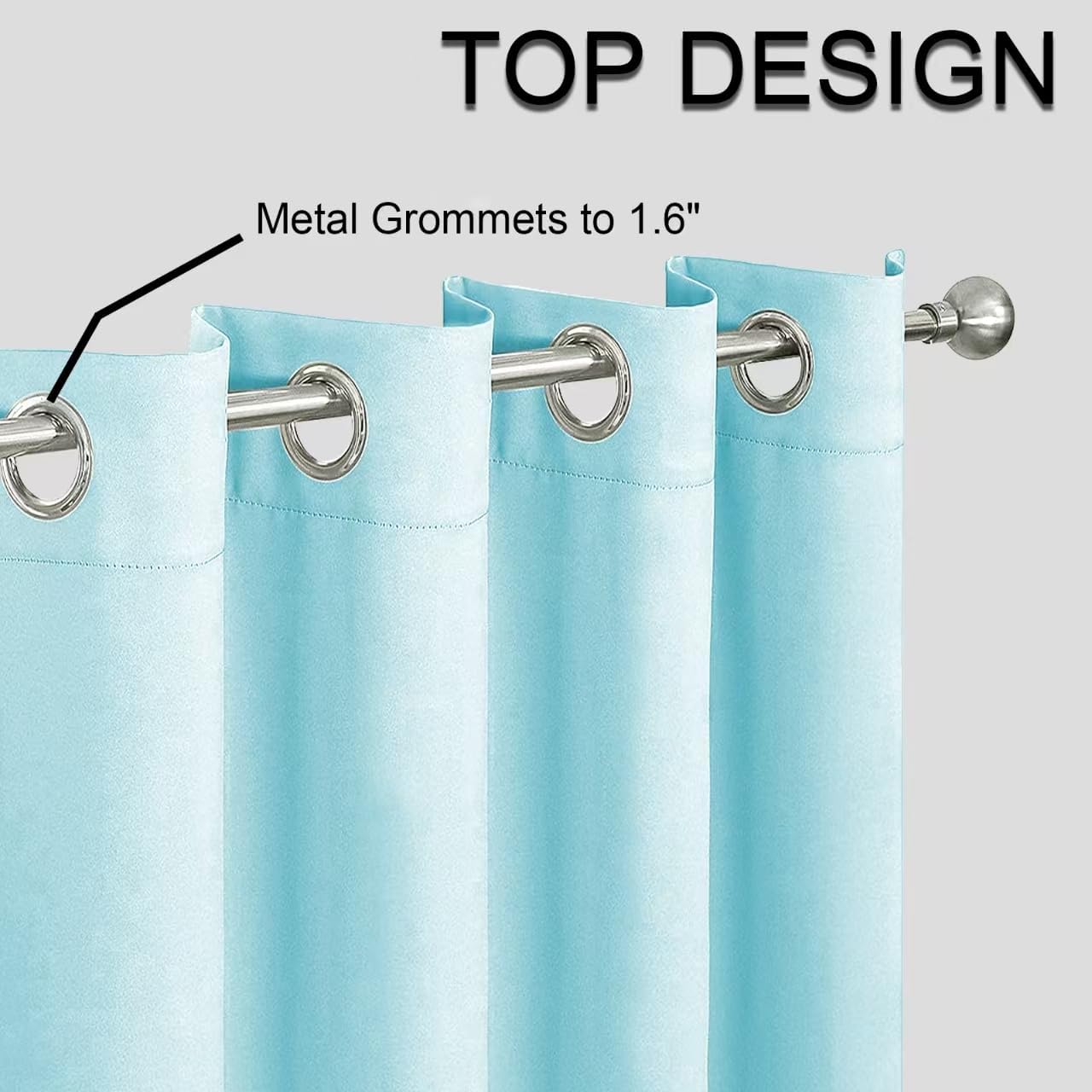 Moroccan Floral Curtains for Bedroom, Rustic Boho Curtain for Living Room 63 Inch Length 2 Panels Set, Vintage Pattern Window Drapes Blackout Thermal Insulated with Grommets 42x63 Inch