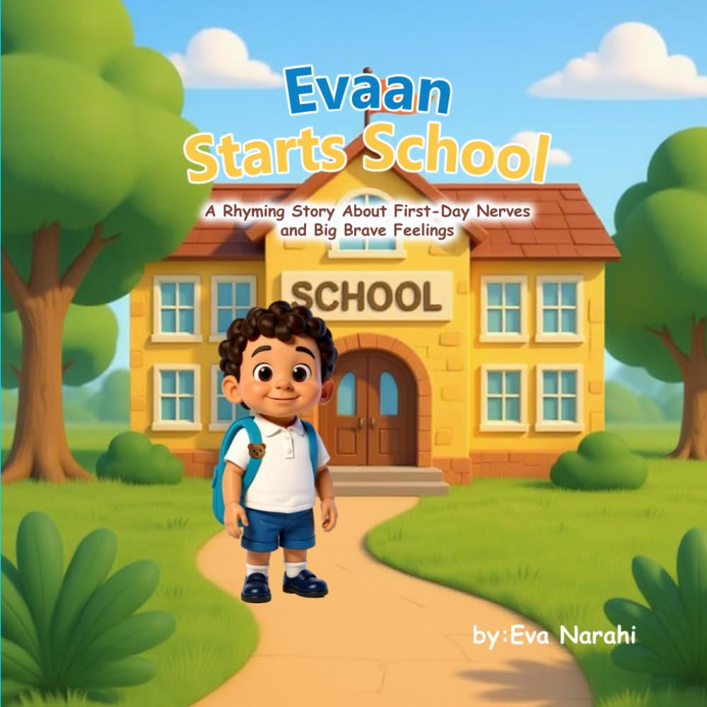 Evaan Starts School: A rhyming story about First day nerves and Big brave Feelings (Growing With Evaan)