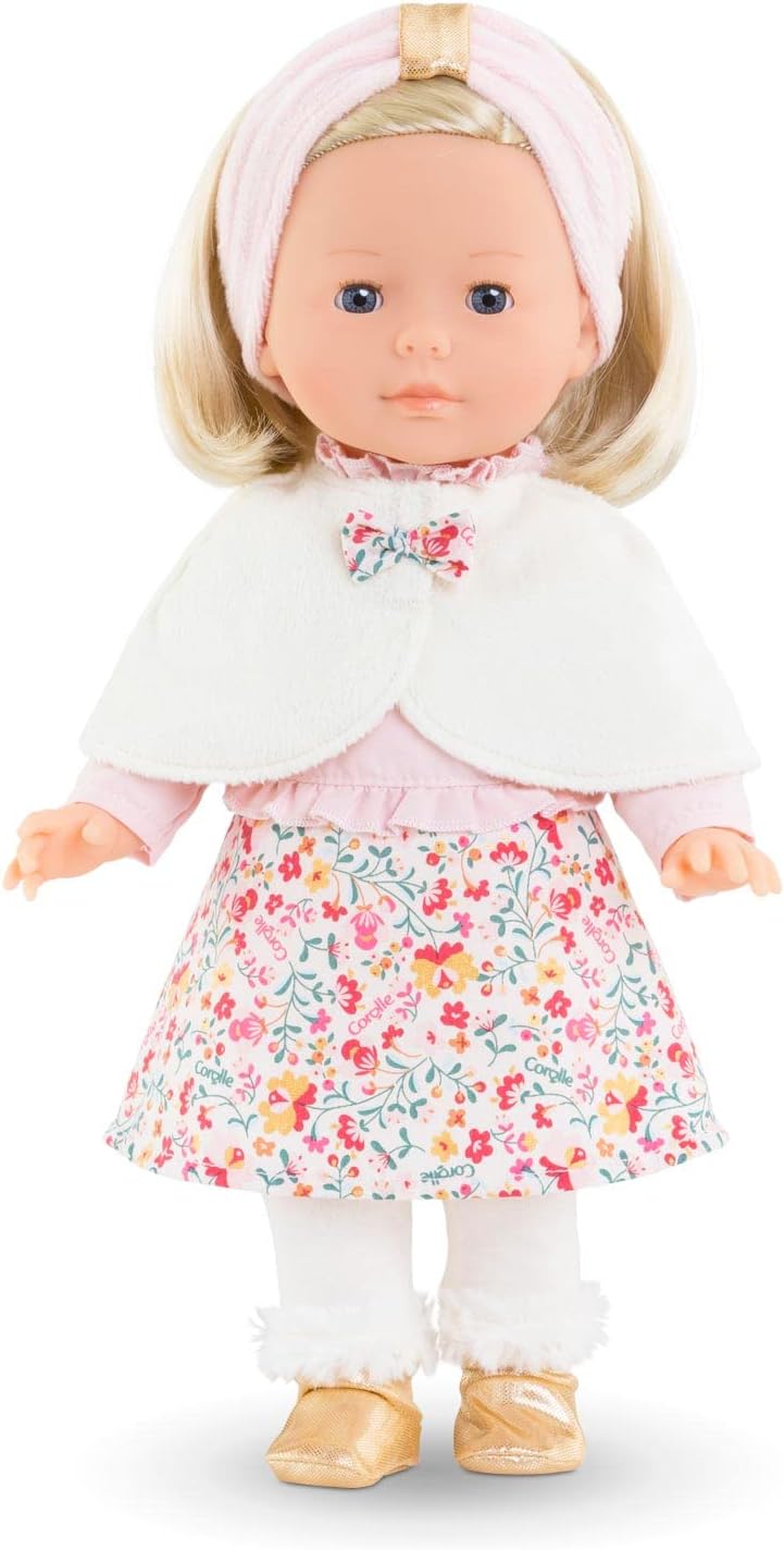 Corolle - Winter Priscilla in Flowers, My Doll, 36 cm, from 4 Years, 9000200140