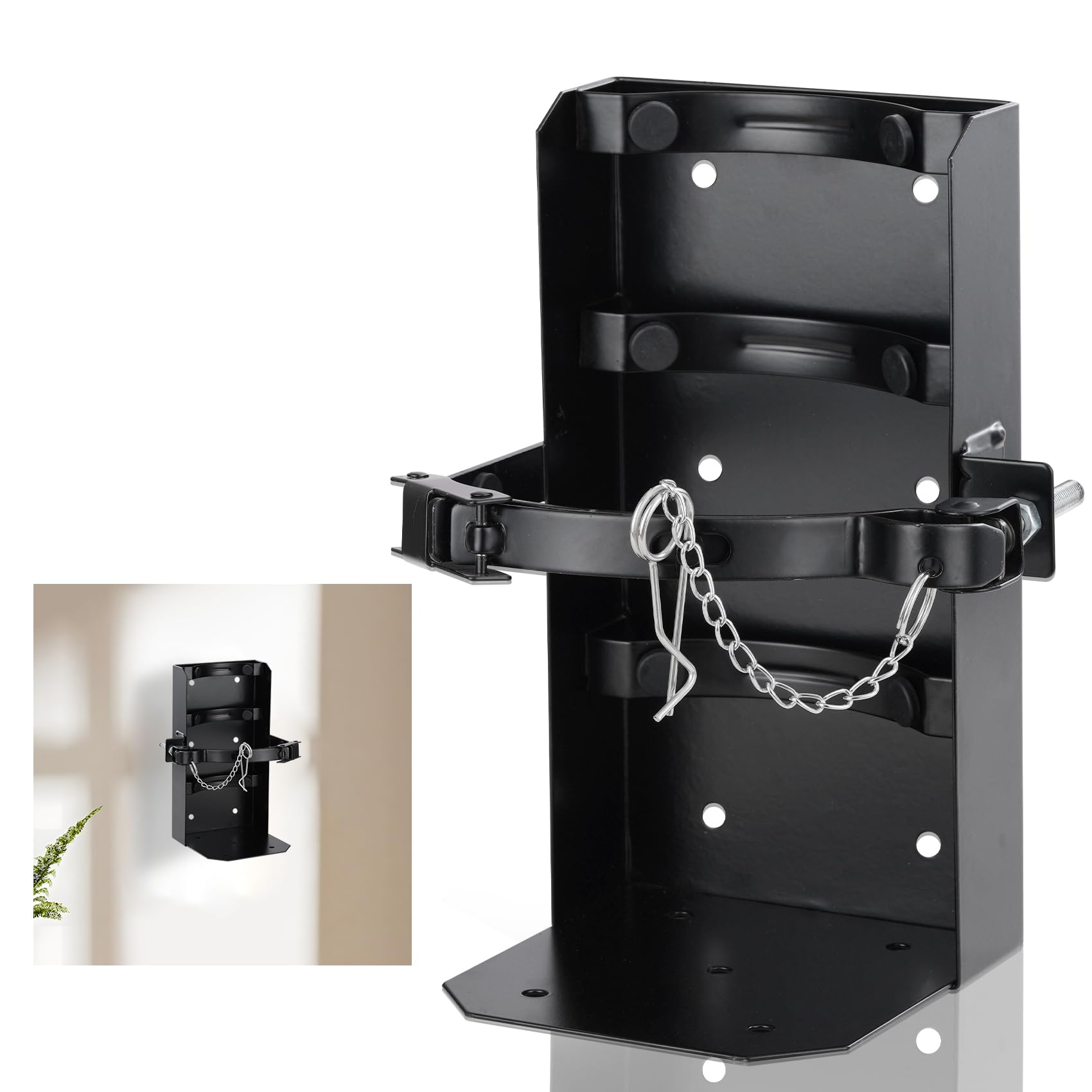 Photo 1 of ??? 20lb Heavy Duty Fire Extinguisher Bracket Wall Mount, Vehicle Fire Extinguisher Brackets, Fit 20lb Dry/10lb CO2 Extinguisher, for School Garage Vehicle Boat?Replace amerex 810?3-Yr Warranty