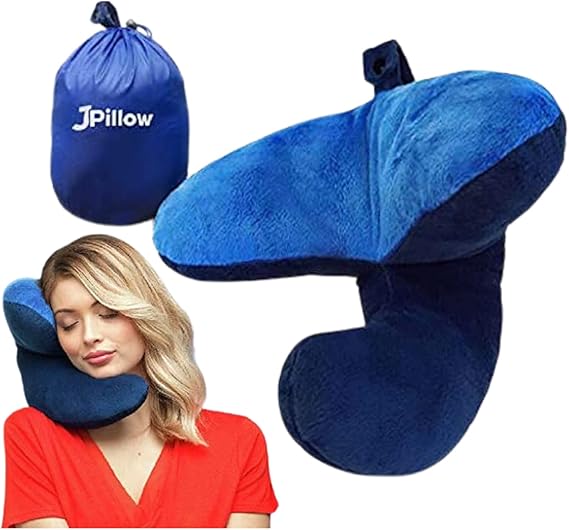 JPillow Chin Supporting Travel Pillow British Invention of The