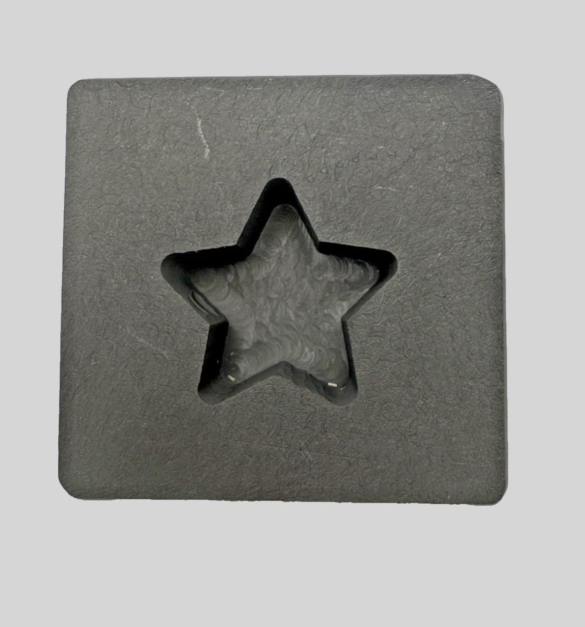 1/2 oz Star Graphite Gold Ingot Mold for Gold & Silver Casting