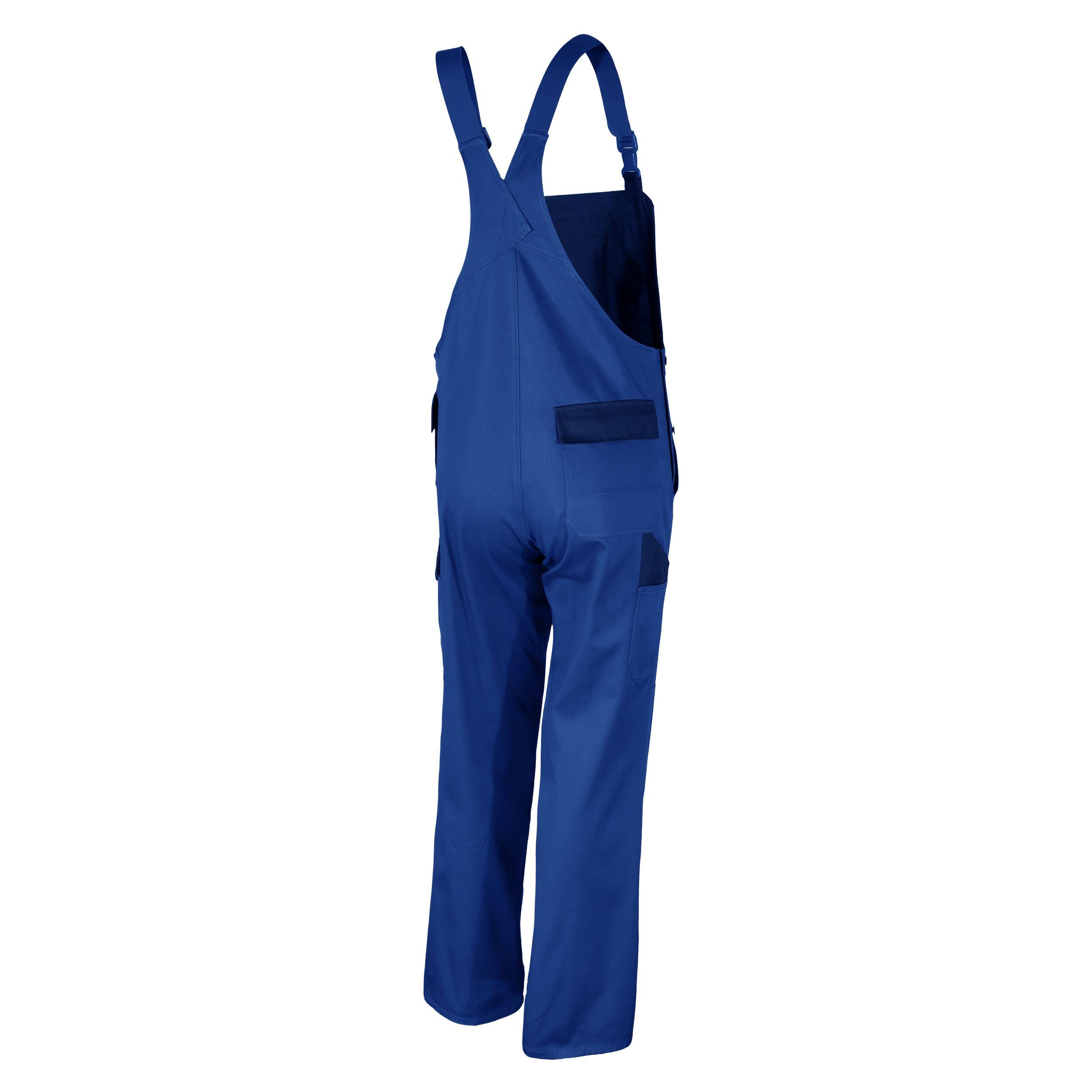 Qualitex Latzhose MG 300 g - Unisex Arbeitshose 'Image'- stylische Blaummann für Männer und Frauen