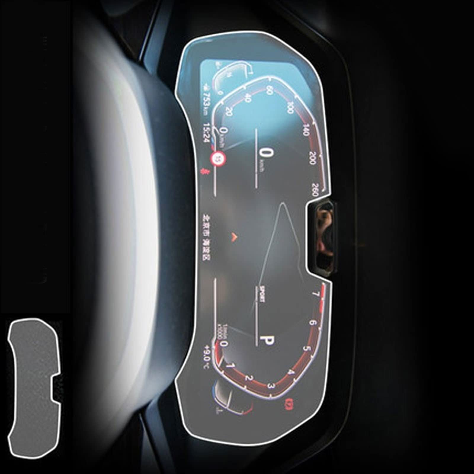 Film verre trempé BMW X5 X6 X7 écran navigation GPS