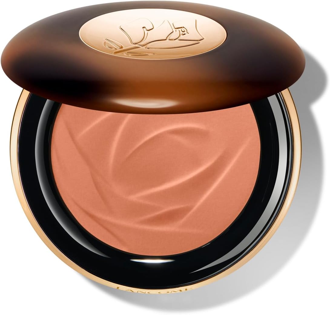 Bronceador transformador de piel Teint Idole Ultra Wear de Lancôme - Hasta 24 horas de uso | Bronceador en polvo para piel bronceada - Con vitamina C y vitamina E - Hasta 24 horas de uso - Mezclable y transpirable