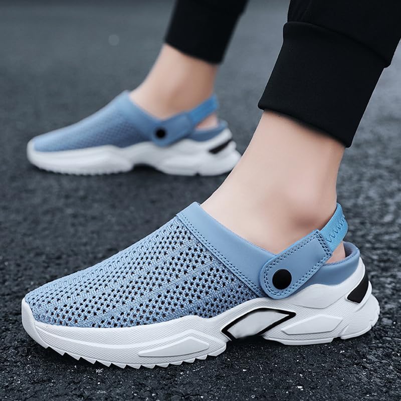 Men'S Orthopedic Hollow-Out Summer Sandals,Lightweight Trail Walking Sandals,Comfy Slip On Walking House Slippers Diabetic Home Garden Slides Shoes4