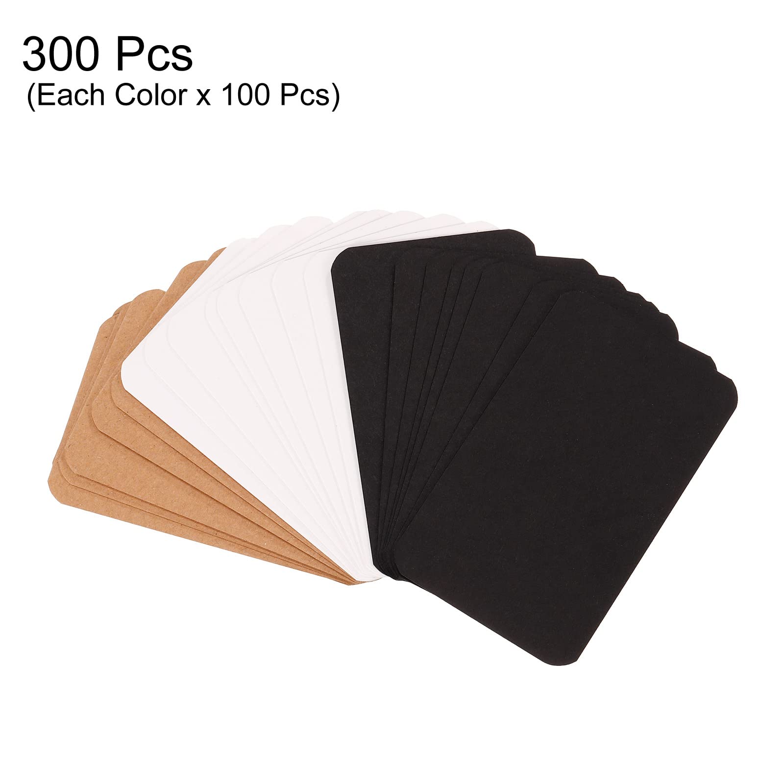 PATIKIL 3.5" x 2" Blank Paper Business Cards - Image 3