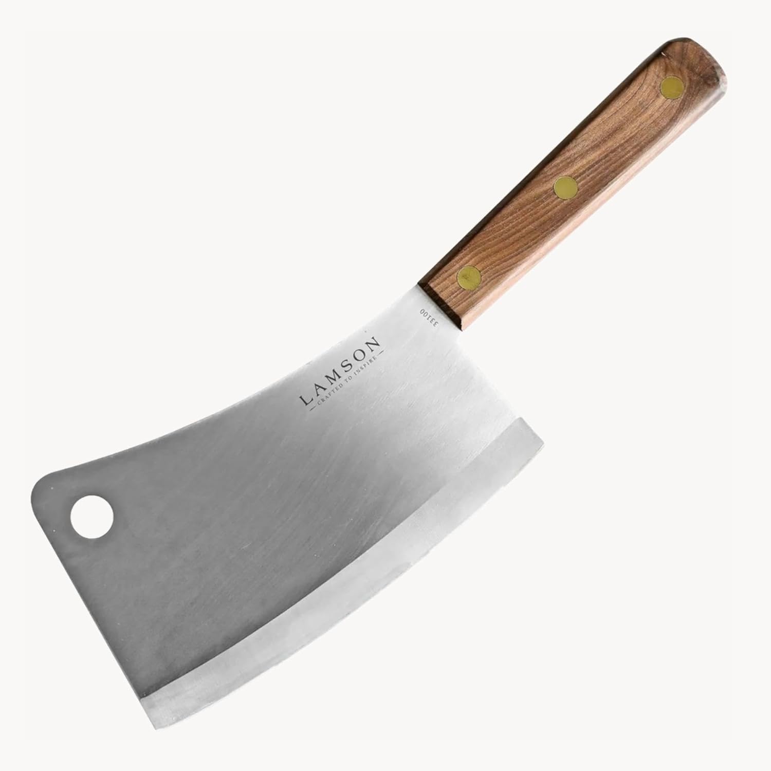 Lamson 7.25" Heavy Duty Meat Cleaver with Walnut Handle