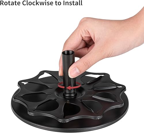 Miniatura 12 de FlagShip Soporte para cápsulas de café de 3 niveles para soporte de cápsulas Vertuo de metal, instalación de bricolaje, pequeño para soporte de