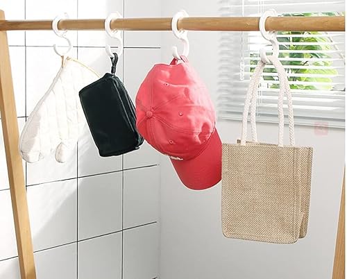 Miniatura 7 de Ganchos para colgar blancos, ganchos multiusos para colgar, borde de mesa, clip de gancho, ganchos para colgar, gancho resistente al viento, para el