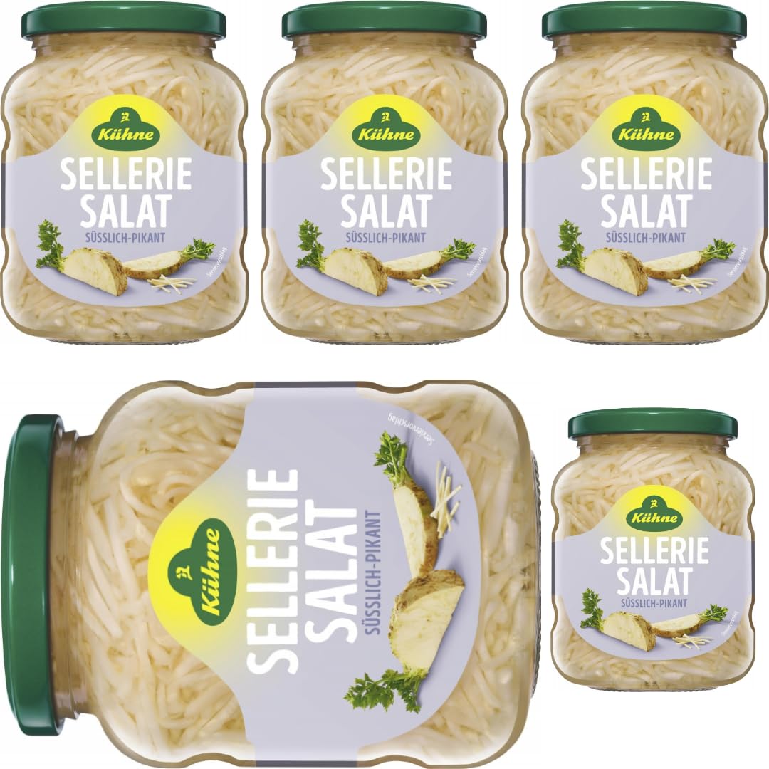 Kühne Sellerie Salat 190 Gramm x 5 STÜCK