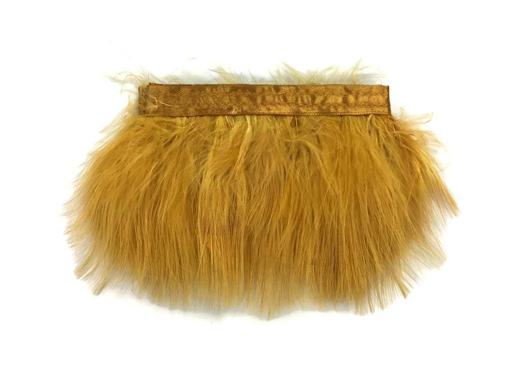 Cenfry Fluffy Turquie Plumes Fringe Trim Costume Vêtements Robe Décoration Lot De 4,6 M Turquoise