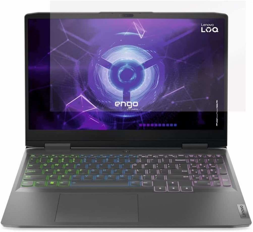 Engo Lenovo LOQ 15IRH8 15.6 inç Mat Ekran Koruyucu Şeffaf 16:9