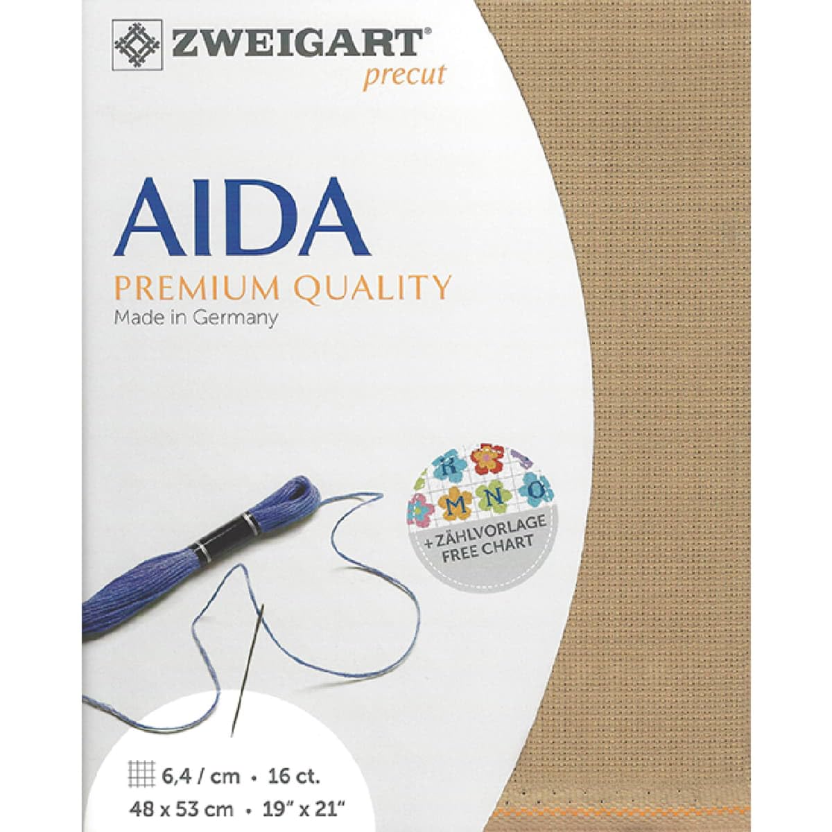 Zweigart Aida Taping col.300 évitez les erreurs de point de croix