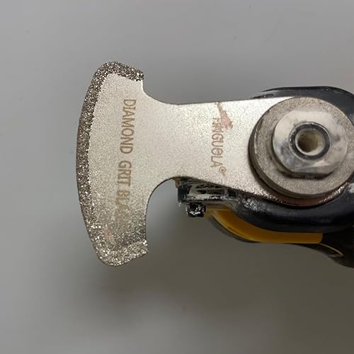 Miniatura 7 de Cuchillas de herramientas oscilantes, cuchillas de carburo de diamante para extracción de lechada y corte de azulejos suaves, segmento de dedo