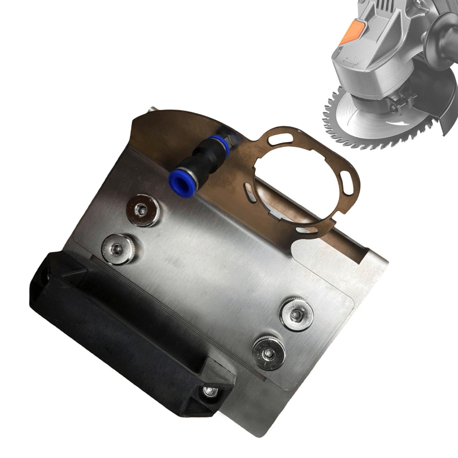 Generic Angle Grinder Stand for Tile 45° Chamfer Cutting, Angle Grinder Stand Grinder Holder, 100-Type Universal 45 Degree Tile Chamfering Stand Type Angle Grinder, Stand Holder for Angle Grinder