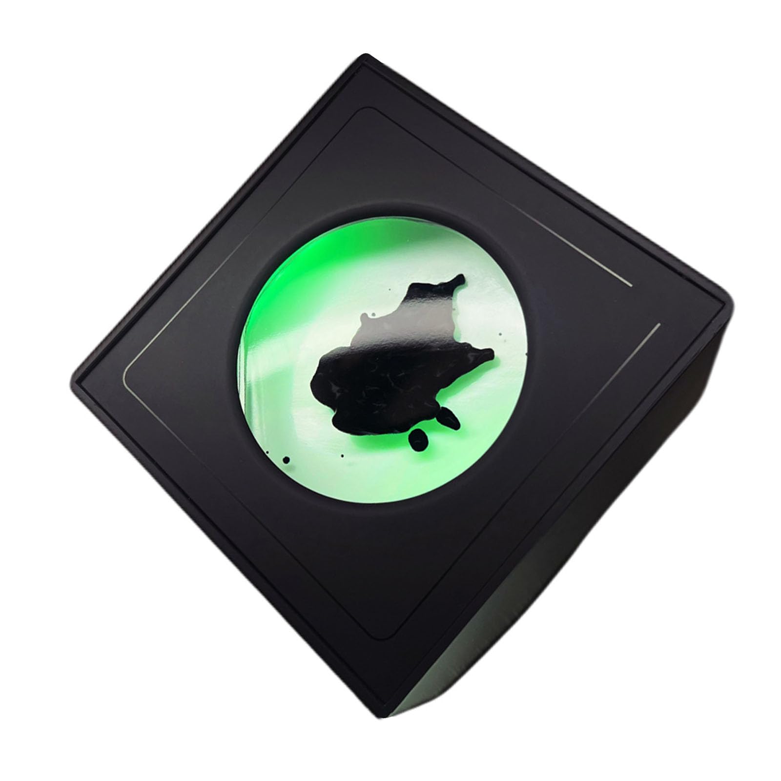 Nucelit Innovative Present Ferrofluid Music Displayer Lamp Captures Rhythm with Altering Radiances Ease Deck Innovative Lamp