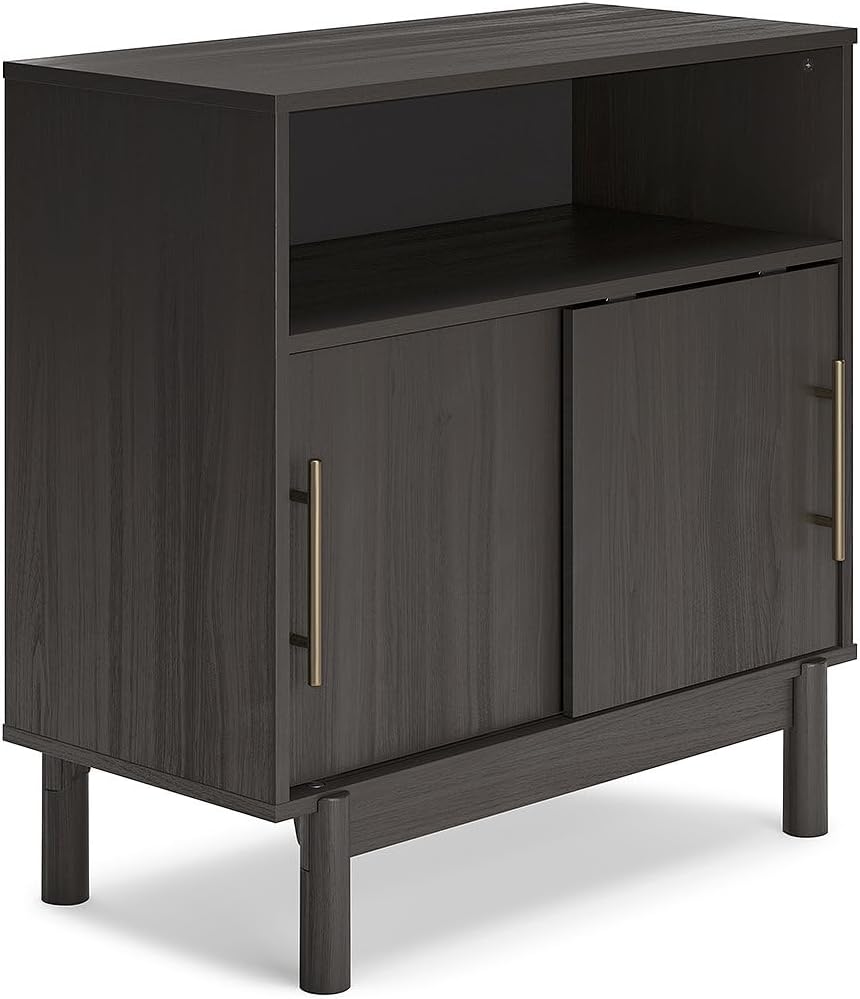 Brymont Modern 2 Door Accent Cabinet, Grayish Brown