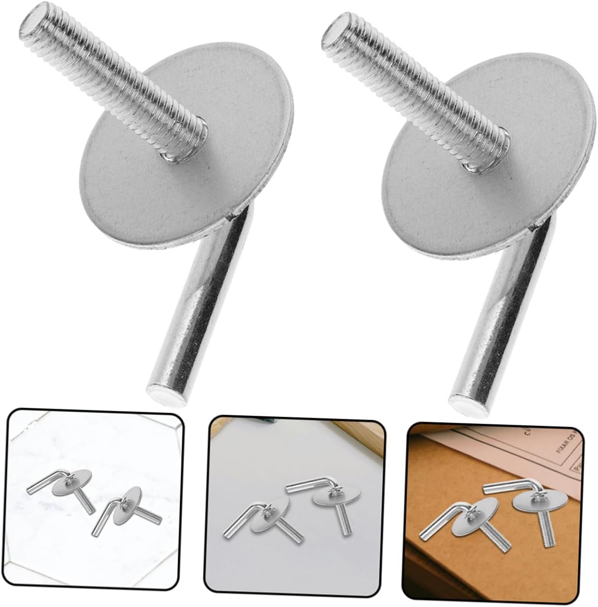 2pcs Fan Stand Screw Set Fan Base Bolt Kit Mounting Hardware Fasteners for Floor Pedestal Assembly Replacement Parts