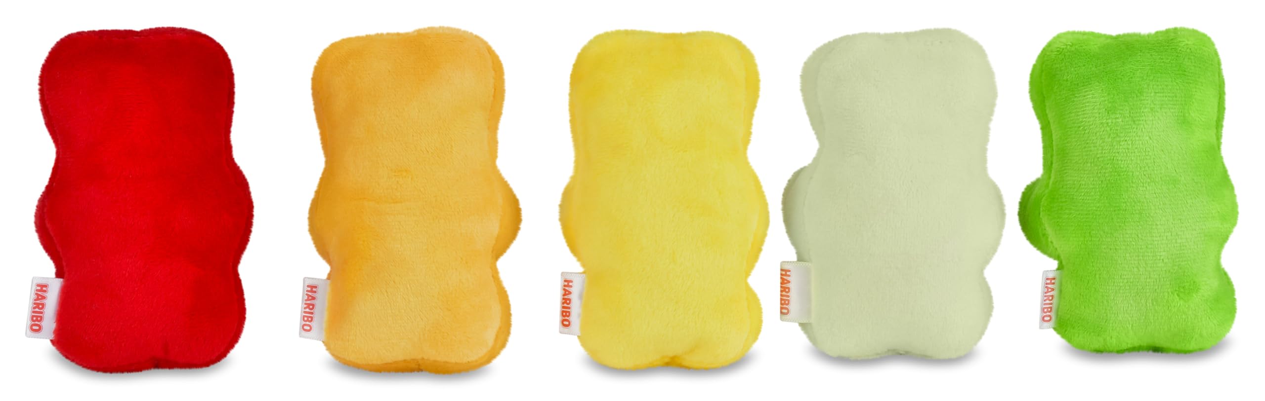 iscream Haribo Goldbears Gummibärchen Paket 43,2 x 29,2 cm Kissen-Set mit Mini-Süßigkeitenkissen