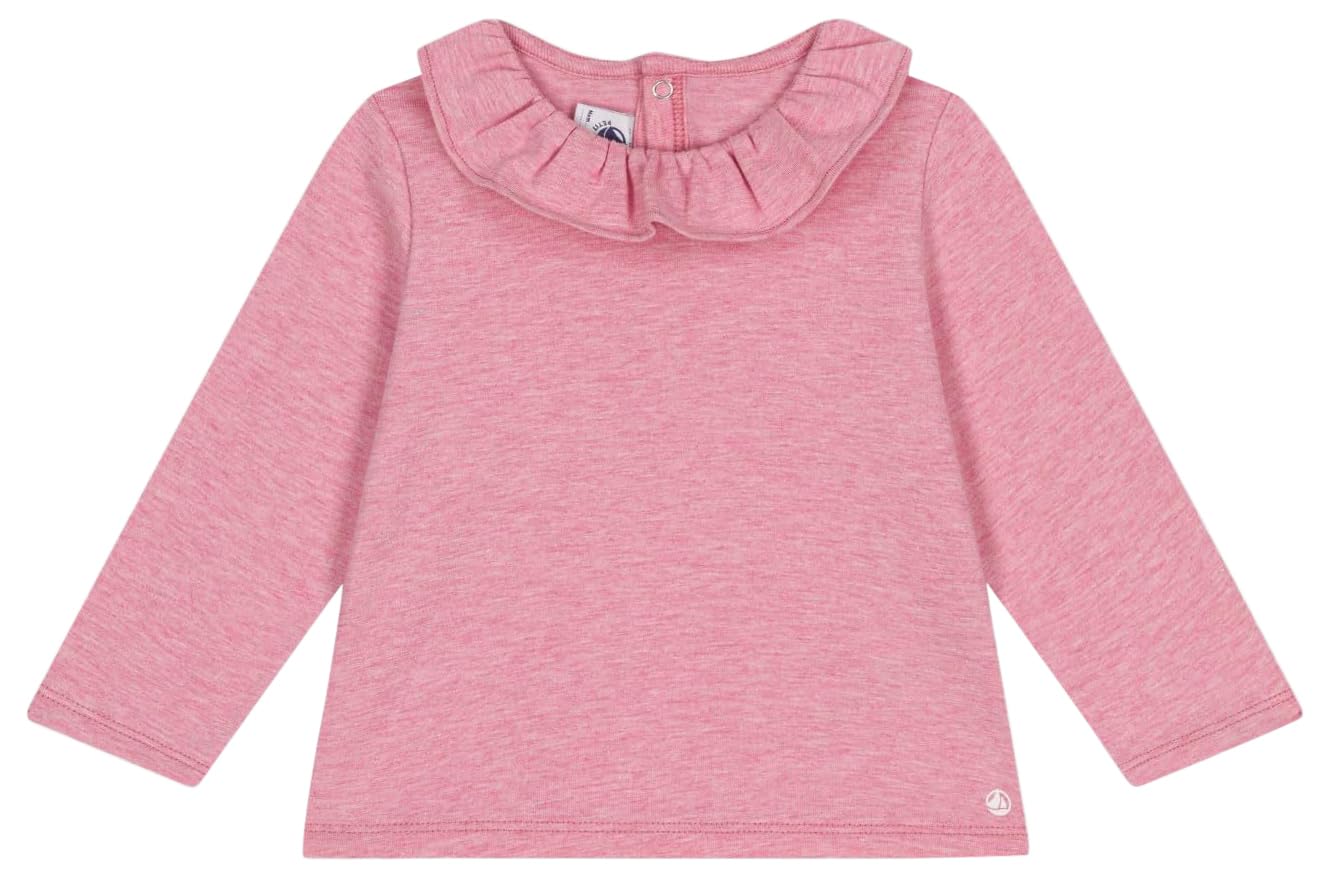 Petit Bateau Baby-Mädchen Langarmbluse