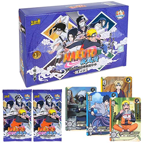 Cartas de Anime Naru-to, 180 Tarjetas De Naruto, Naru-to Cartas Coleccionables, Cartas...