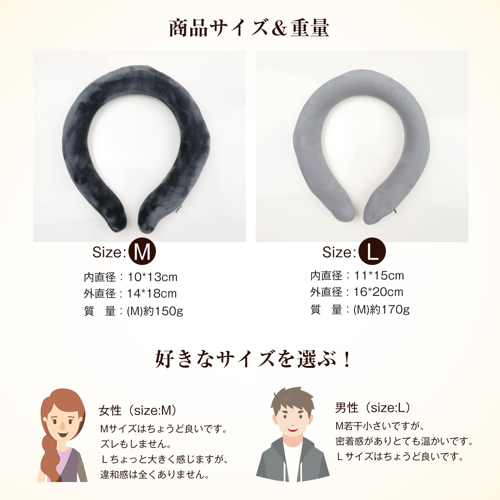 Amazon.co.jp: ネックウォームリング ウォーマーネックリング 温感