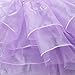 OBEEII Vestido Lentejuelas Princesa Flores para Niña Chica Traje de Baile Jazz...