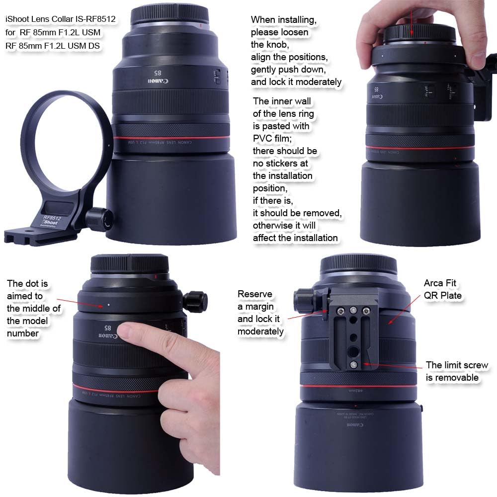 Canon　レンズ２コ　マクロ用に三脚オマケ　ケース付き Amazon | iShoot カメラレンズリング式三脚座、Canon レンズ互換 RF