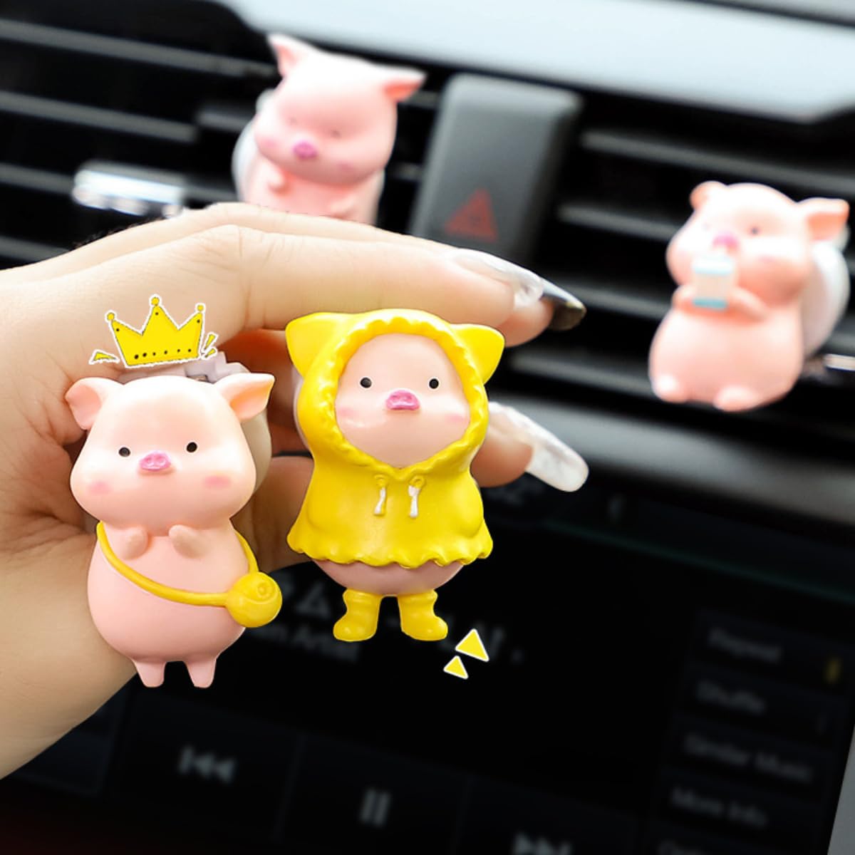 KARLOR Mini Pig Figures Decoration - Image 4