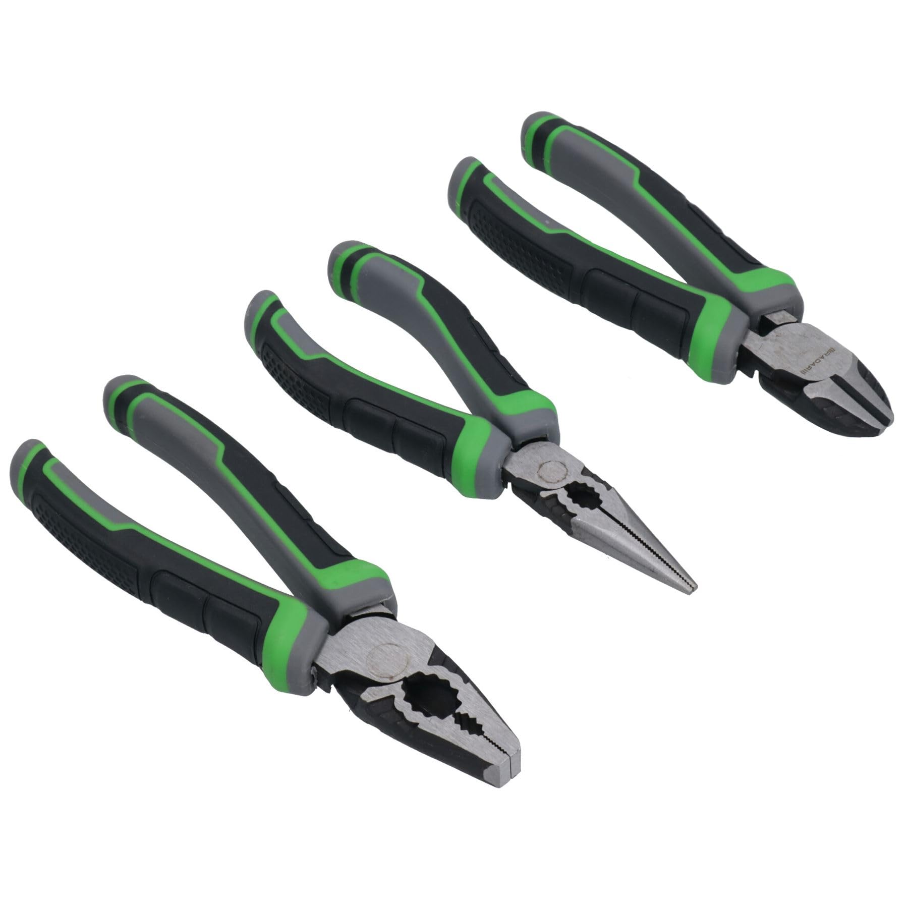 Pinces coupantes et à long bec en lot de 3 pour couper et saisir dans les accès difficiles