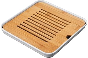HEER Chinese Bamboo Kung Fu Tea Tray