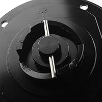 Vista 4 de GZYF Tapones de gasolina para motocicleta cubierta de llenado de combustible para Suzuki GSXR 600 750 1000 SV650S SV1000 GSXR 1300 2004-2013 negro