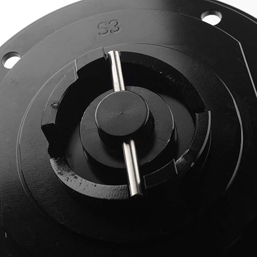 Miniatura 4 de GZYF Tapones de gasolina para motocicleta cubierta de llenado de combustible para Suzuki GSXR 600 750 1000 SV650S SV1000 GSXR 1300 2004-2013 negro