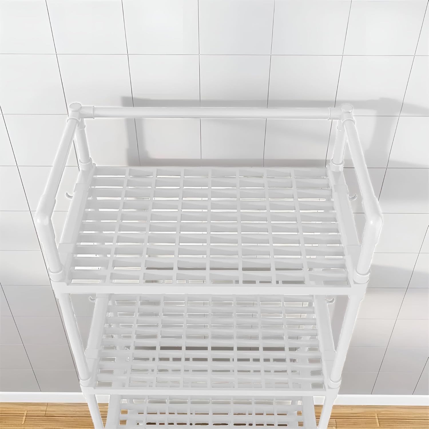 Smart Saver 5-Layer Reinforced Storage Rack Suitable for Kitchen Living Room Bedroom Bathroom Warehouse Storage for Sundries Kitchen Countertop Organization 2